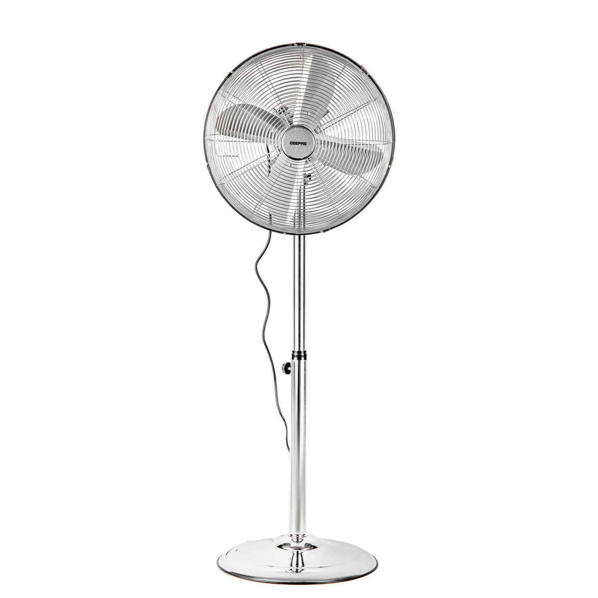 16-Inch Luxury Three-Speed Chrome Metal Fan 50W