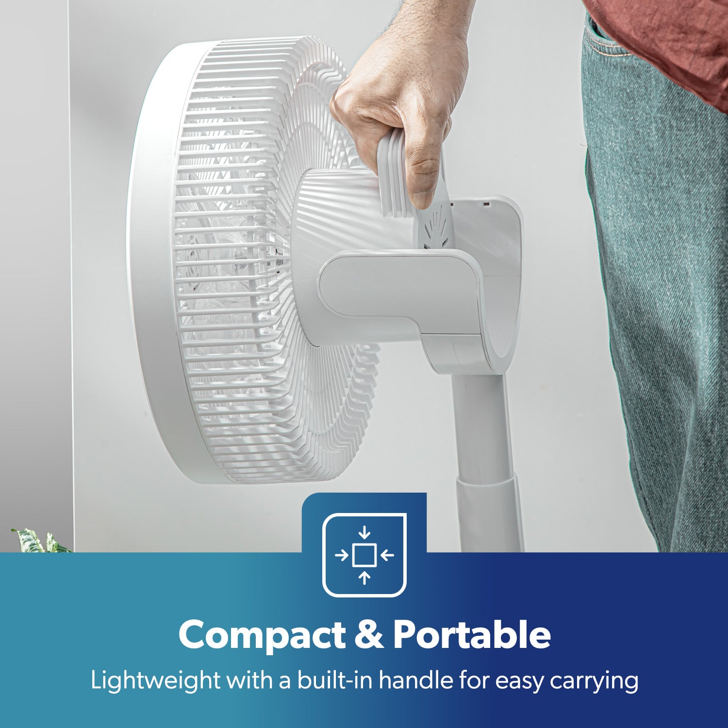 10" Portable DC Remote Controlled Desk Fan