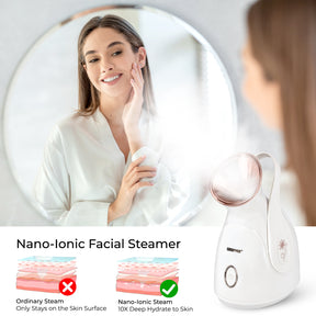 Facial Steamer Mist Humidifier Atomizer and Sauna Inhaler