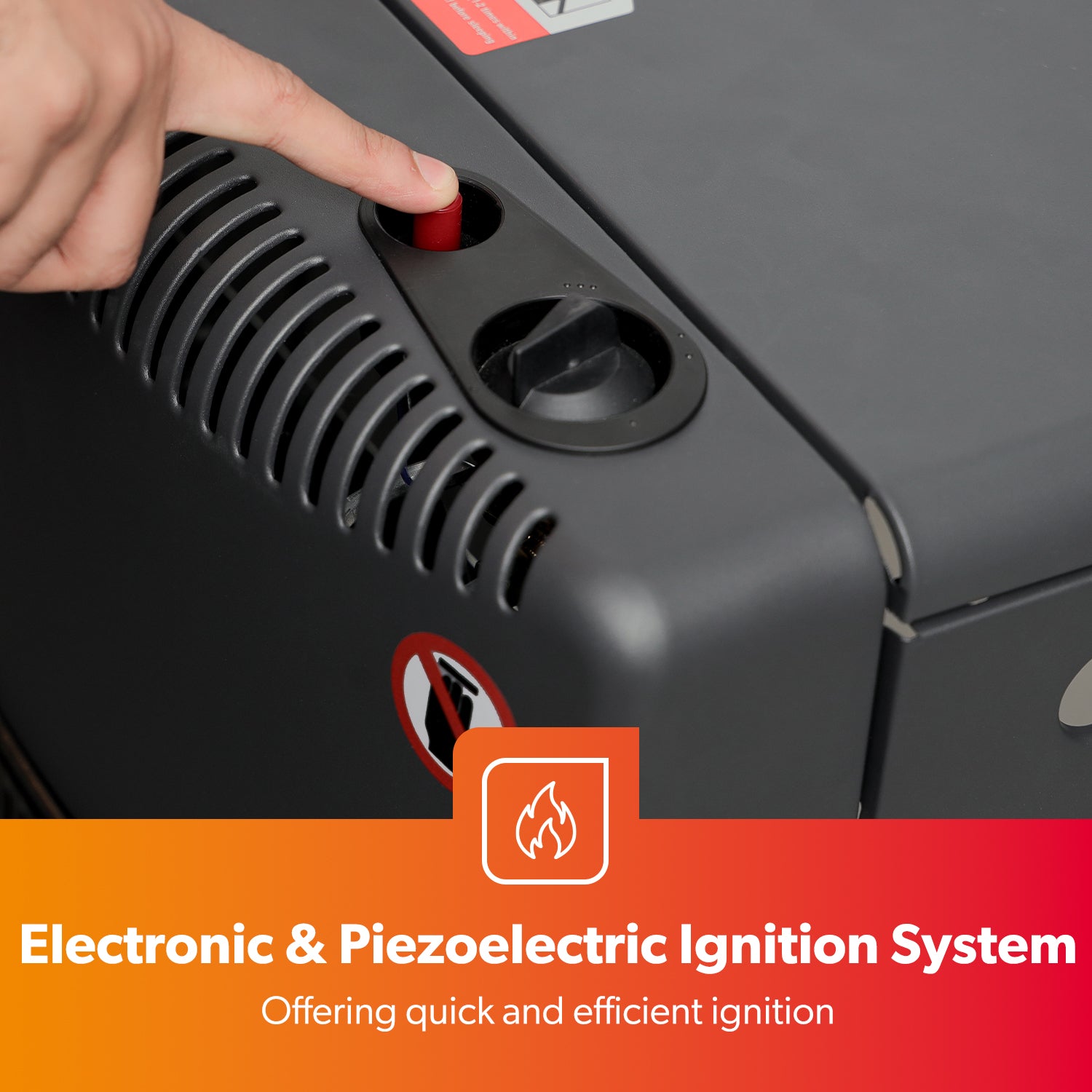 Portable Foldable Gas Heater: 4.2KW Butane Gas Space Heater