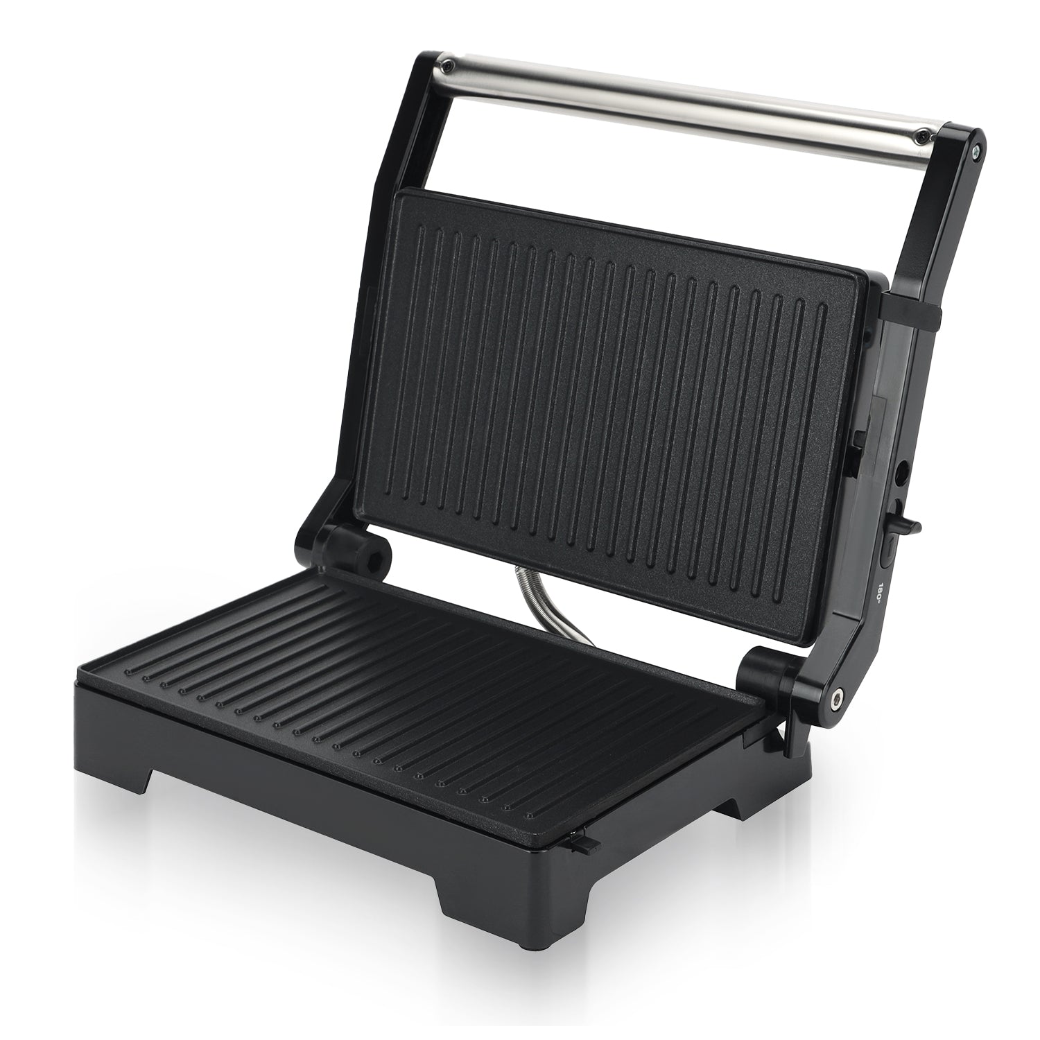 180° Stainless Steel Electric Sandwich Grill and Panini Press