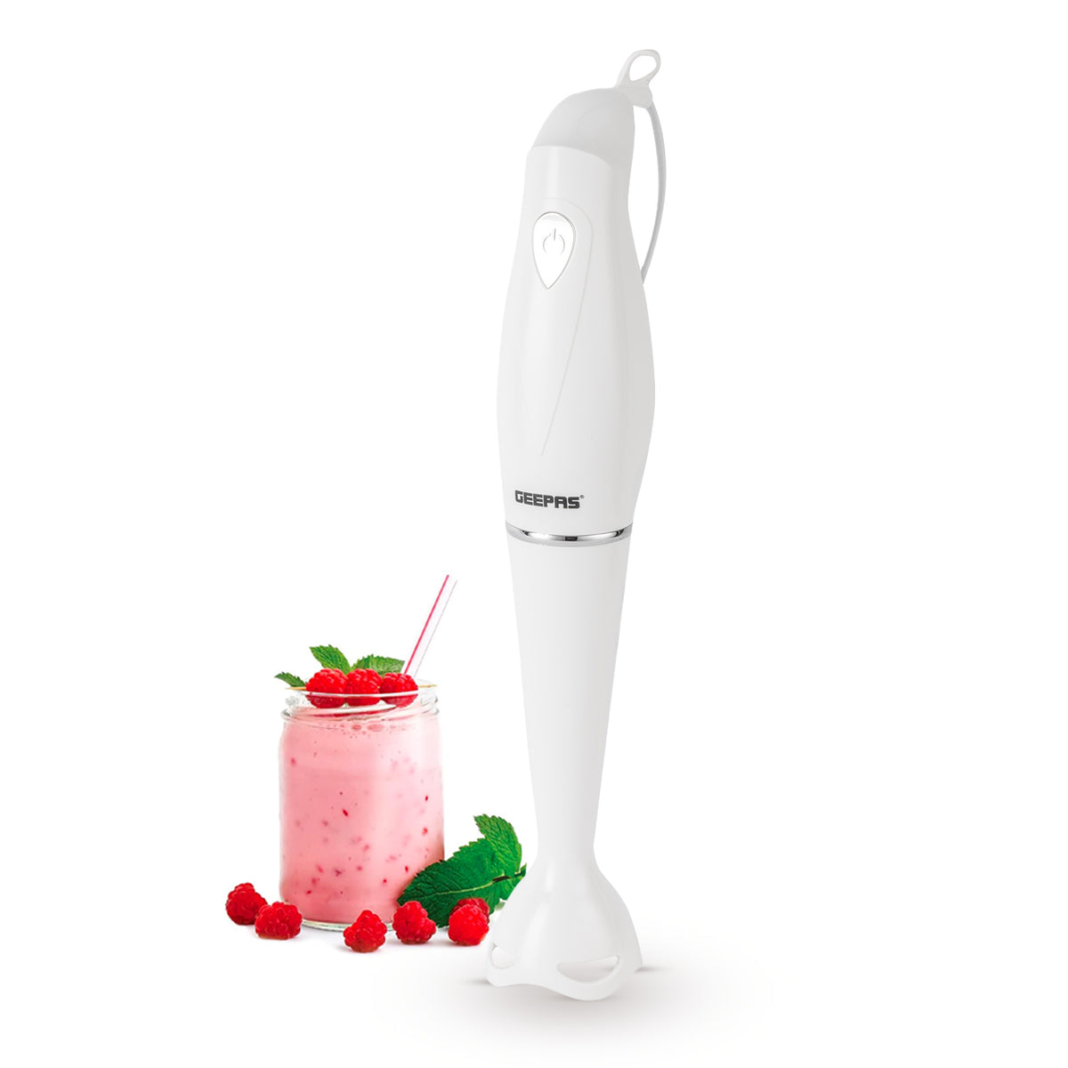 180W White Immersion Blender and Hand Mixer
