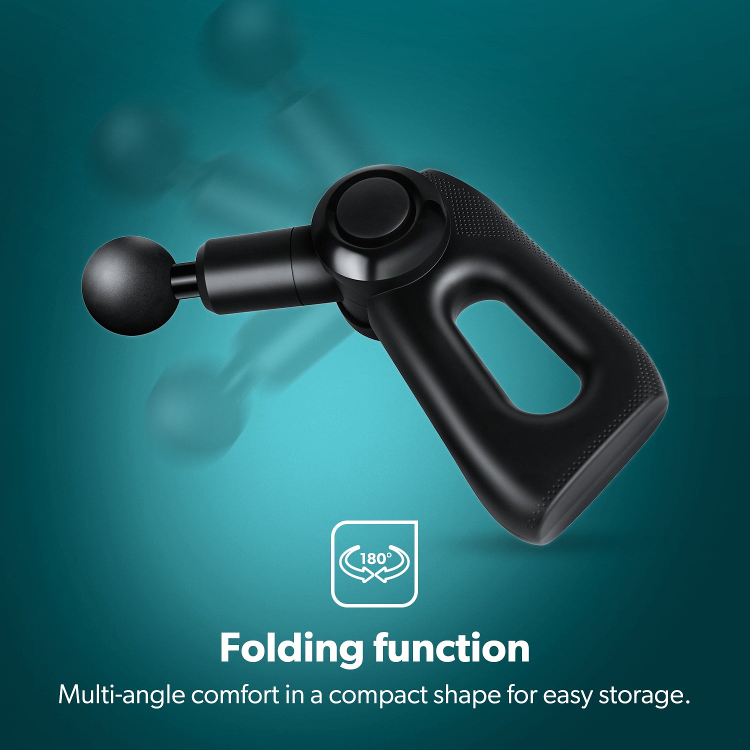 5-Speed Handheld Percussion Massager, Deep Tissue Massage Gun