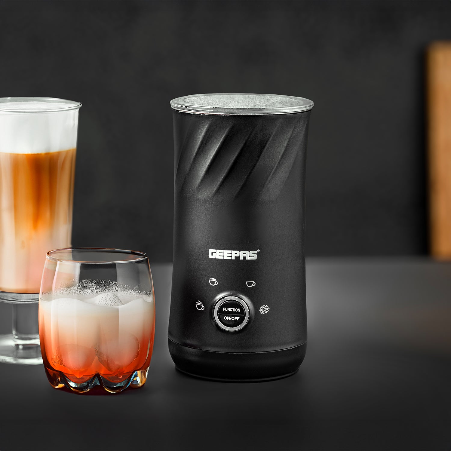 4-Setting Automatic Electric Milk Frother and Steamer