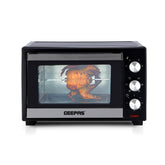 25L Electric Mini Oven Cooker With Grill and Rotisserie