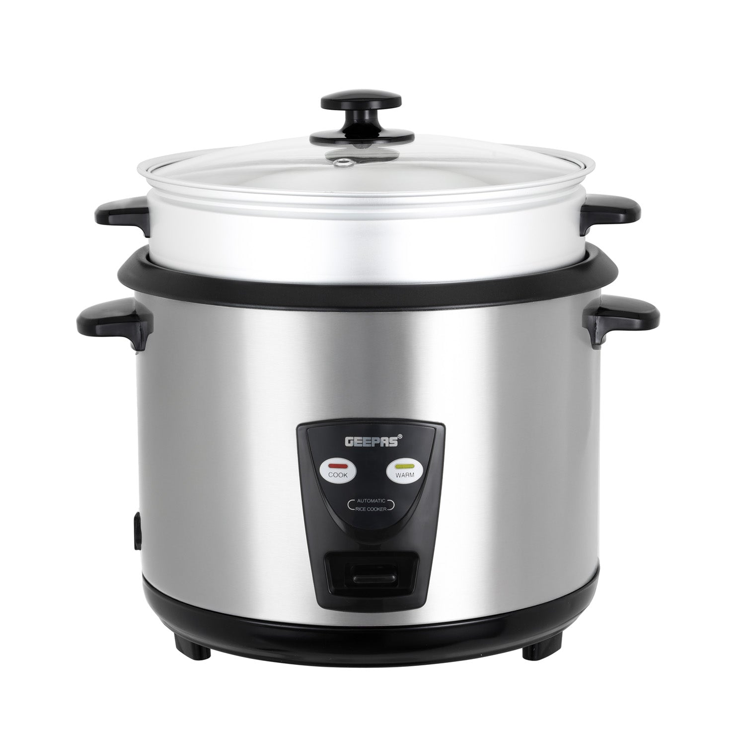2.8L Rice Cooker Steamer with Keep Warm Automatic Cooking 1000W