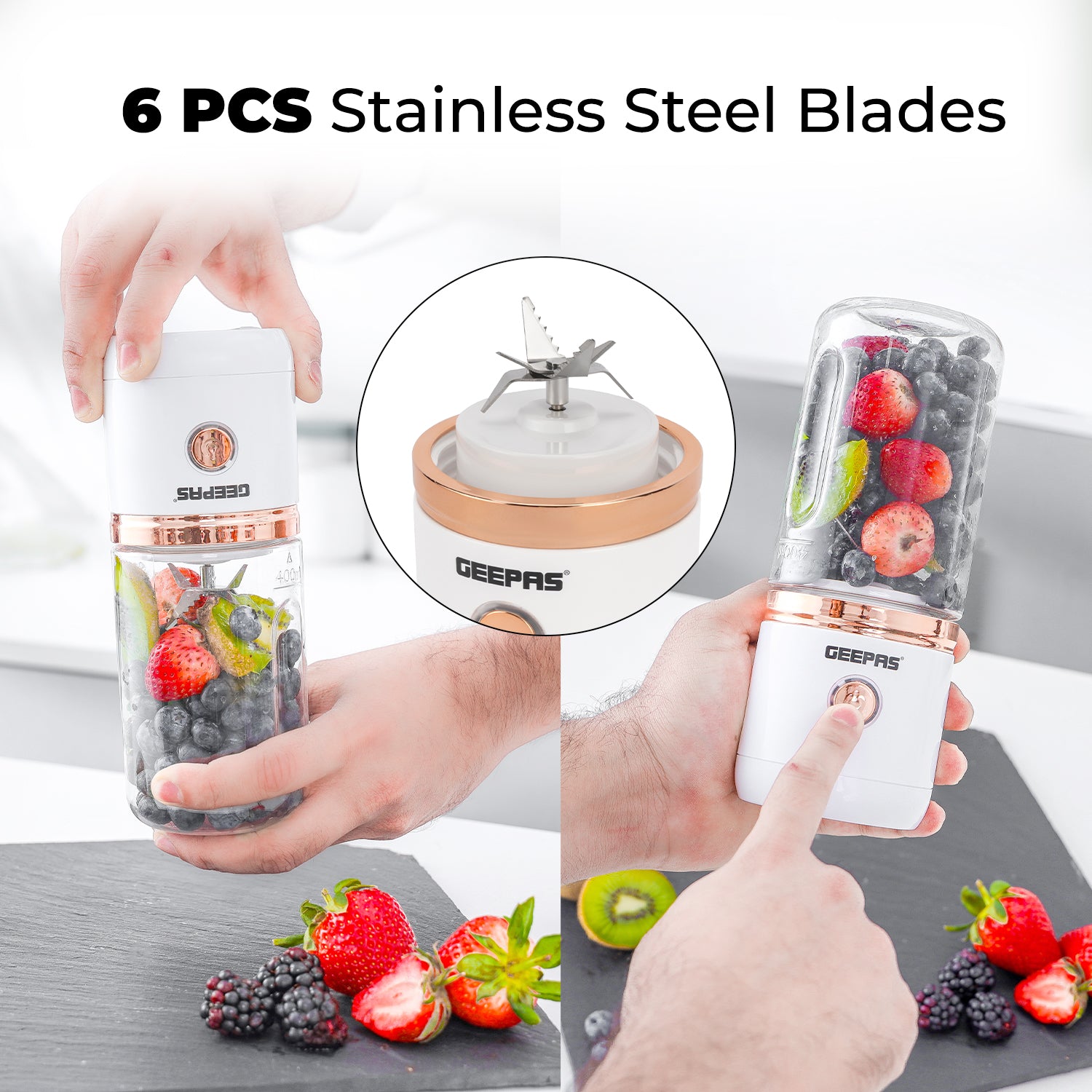 420ML Rechargeable Smoothie Maker & Mini Juicer