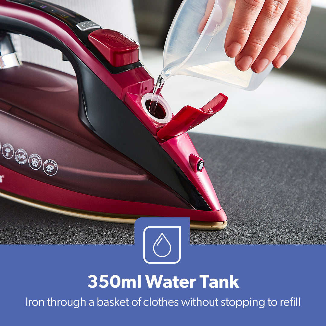 2400W Digital Display Smart Ceramic Steam Iron