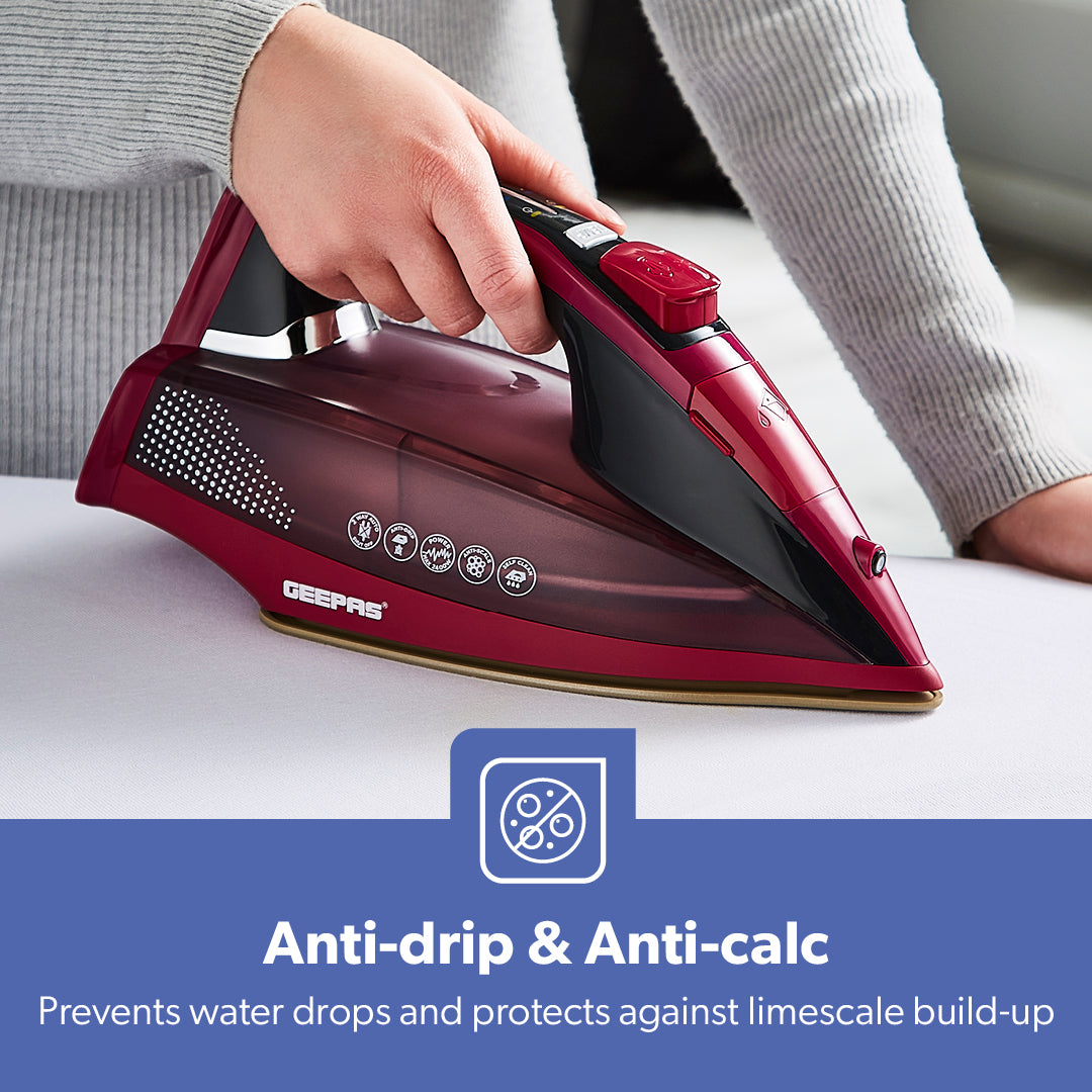 2400W Digital Display Smart Ceramic Steam Iron