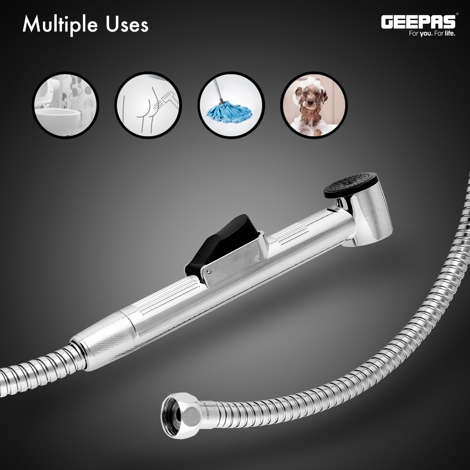High-Pressure Handheld Toilet Bidet Sprayer Shattaf