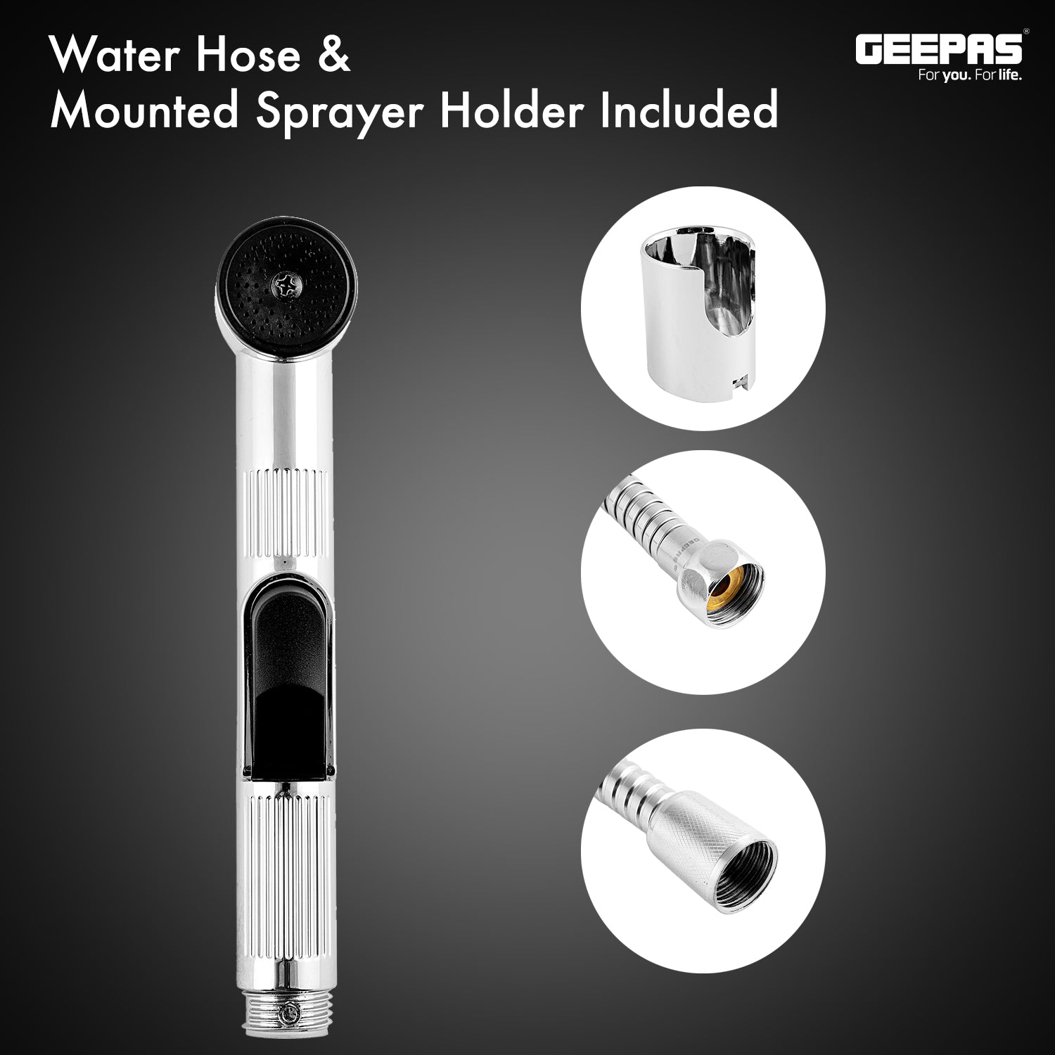 High-Pressure Handheld Toilet Bidet Sprayer Shattaf