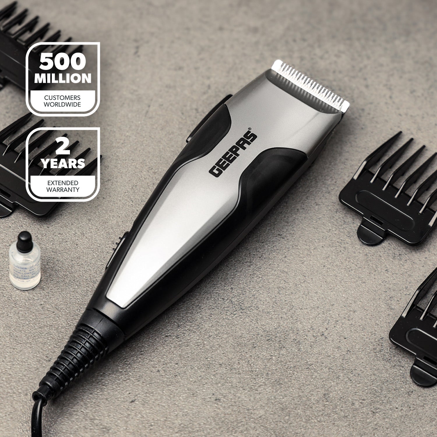 Corded Electric Hair Clipper Set
