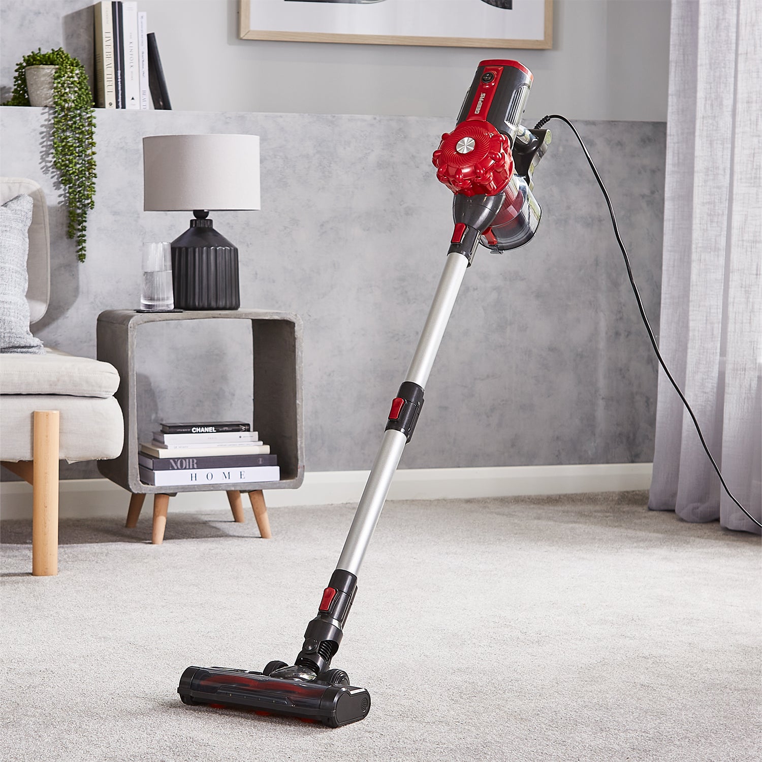 2-in-1 Vacuum Cleaner 600W Stick & Handheld Bagless Lightweight