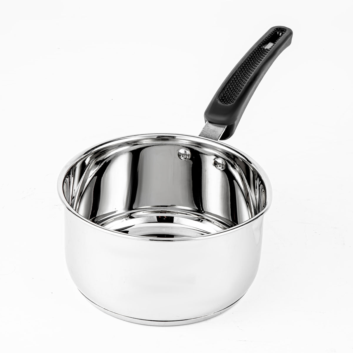 16cm Stainless Steel Heavy-Gauge Tri-Ply Saucepan