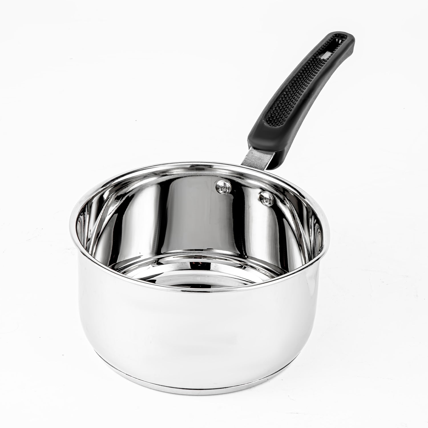 16cm Stainless Steel Heavy-Gauge Tri-Ply Saucepan