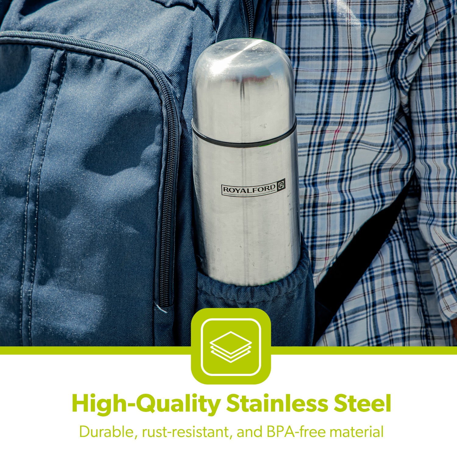 350ml Insulated Stainless Steel Flask Bottle