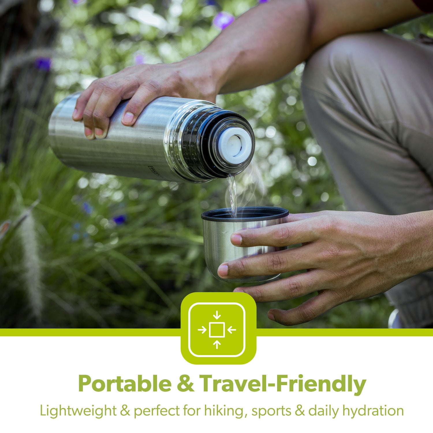 350ml Insulated Stainless Steel Flask Bottle