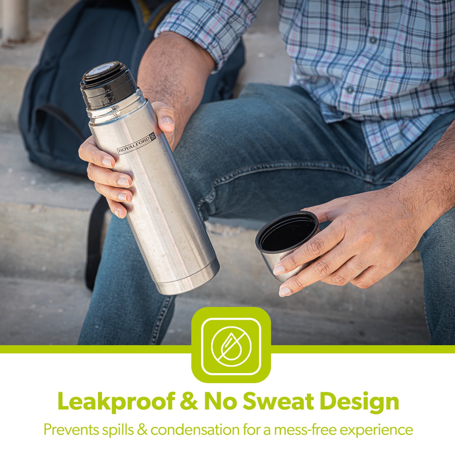 350ml Insulated Stainless Steel Flask Bottle