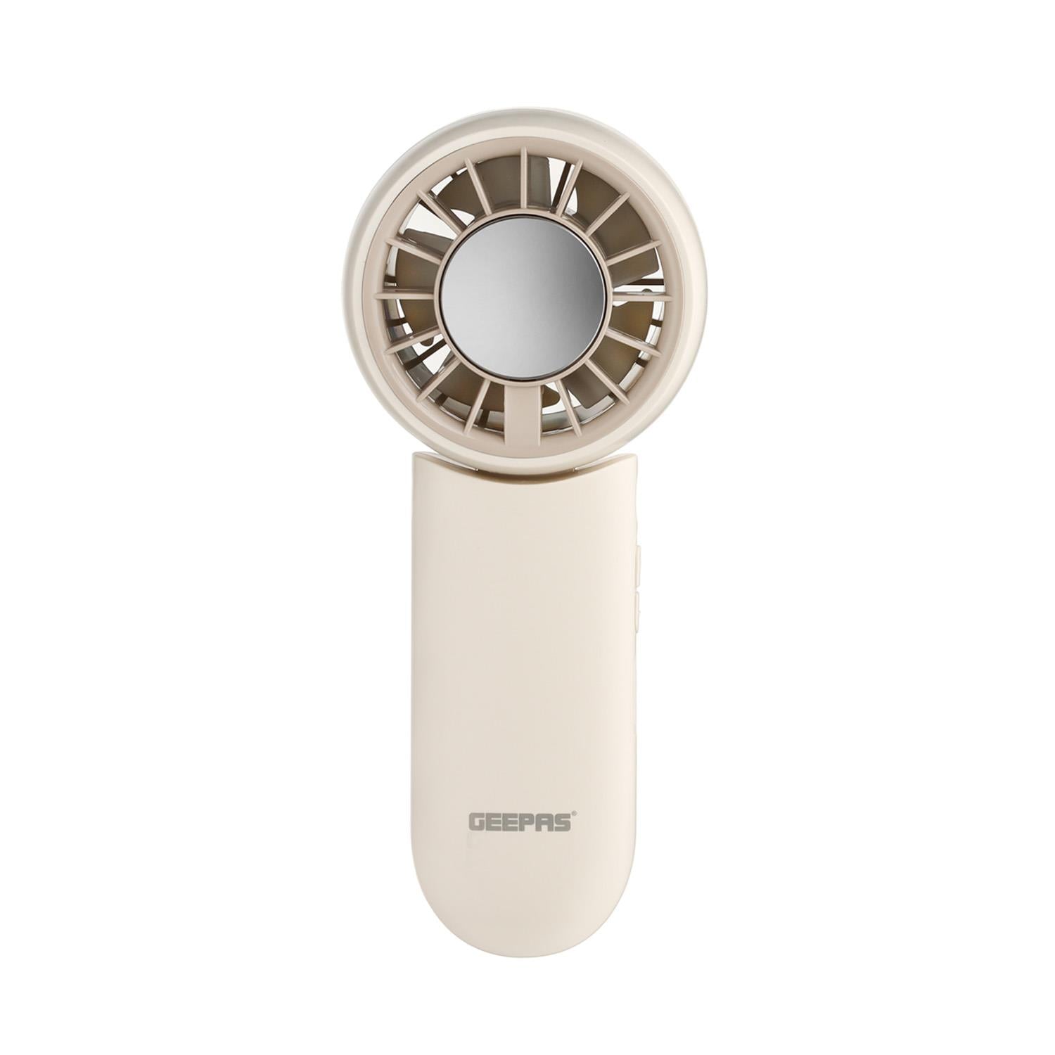Cream AC Cooler Jet Powered Foldable Handheld Fan