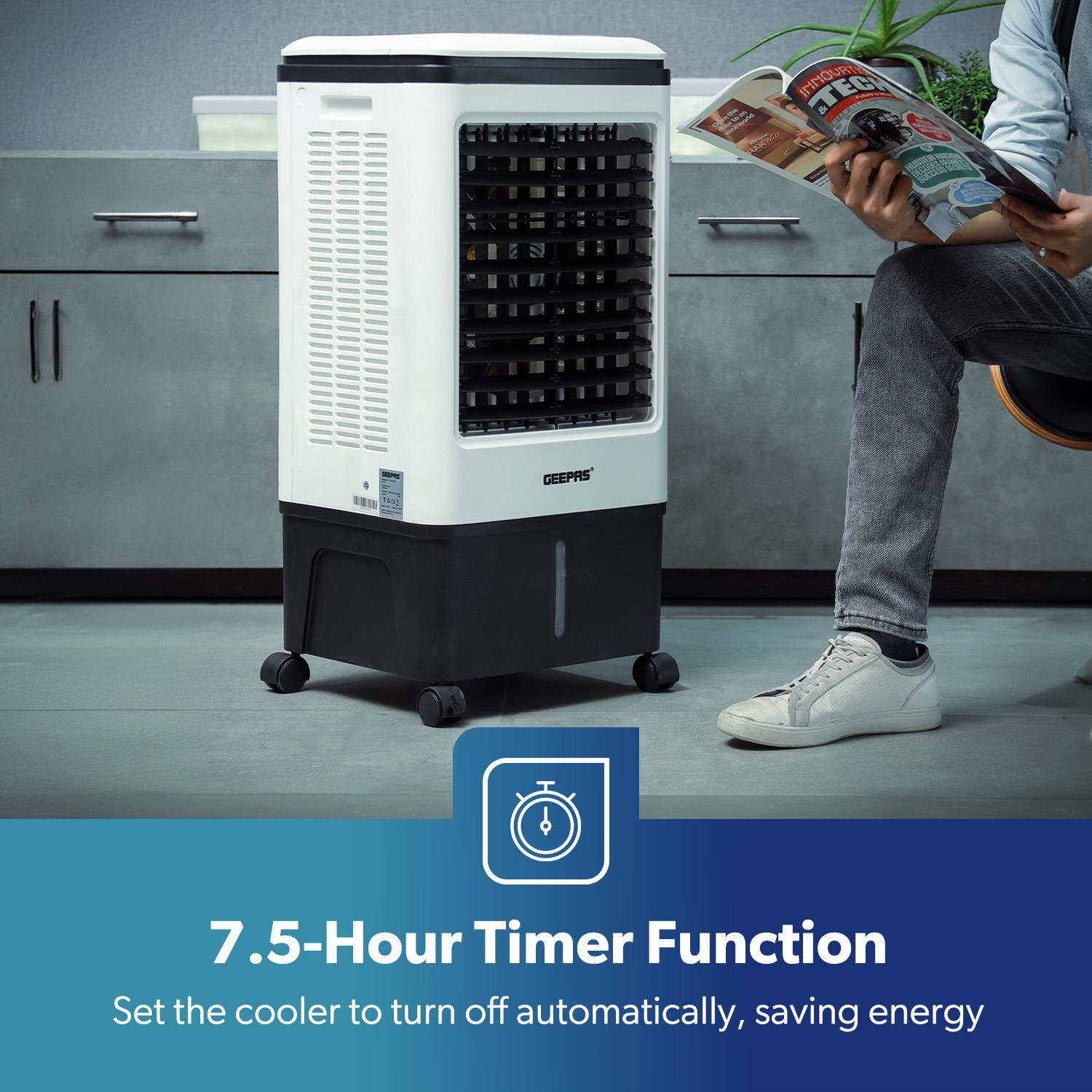 20L Portable Oscillating Evaporative Air Cooler & Conditioner