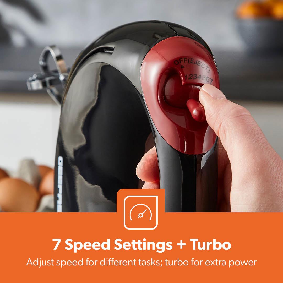 7-Speed Electric Whisk and Hand Mixer With Turbo