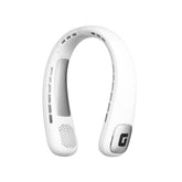 White 2000mAh 3-Speed Quiet Neck Fan 6hr Run Time