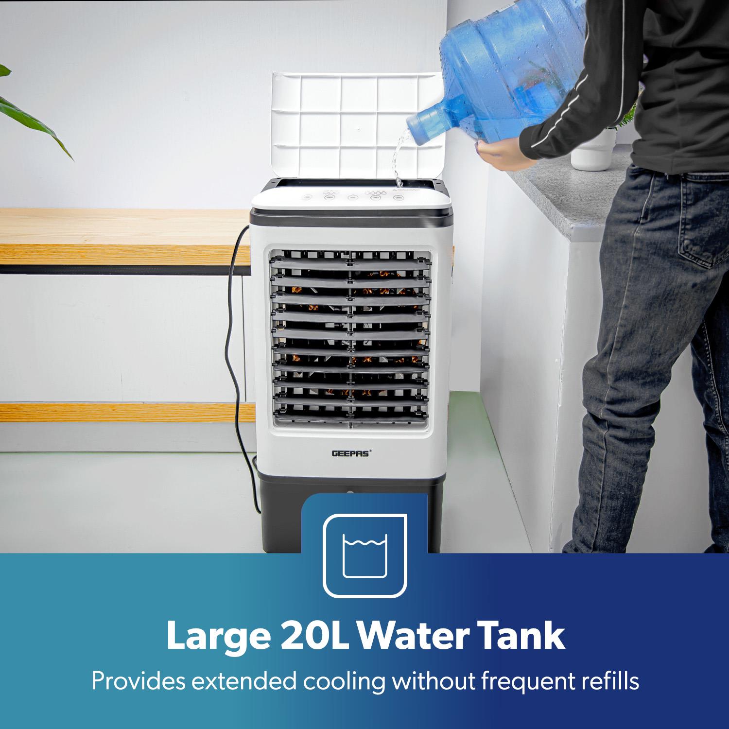 20L Portable Oscillating Evaporative Air Cooler & Conditioner