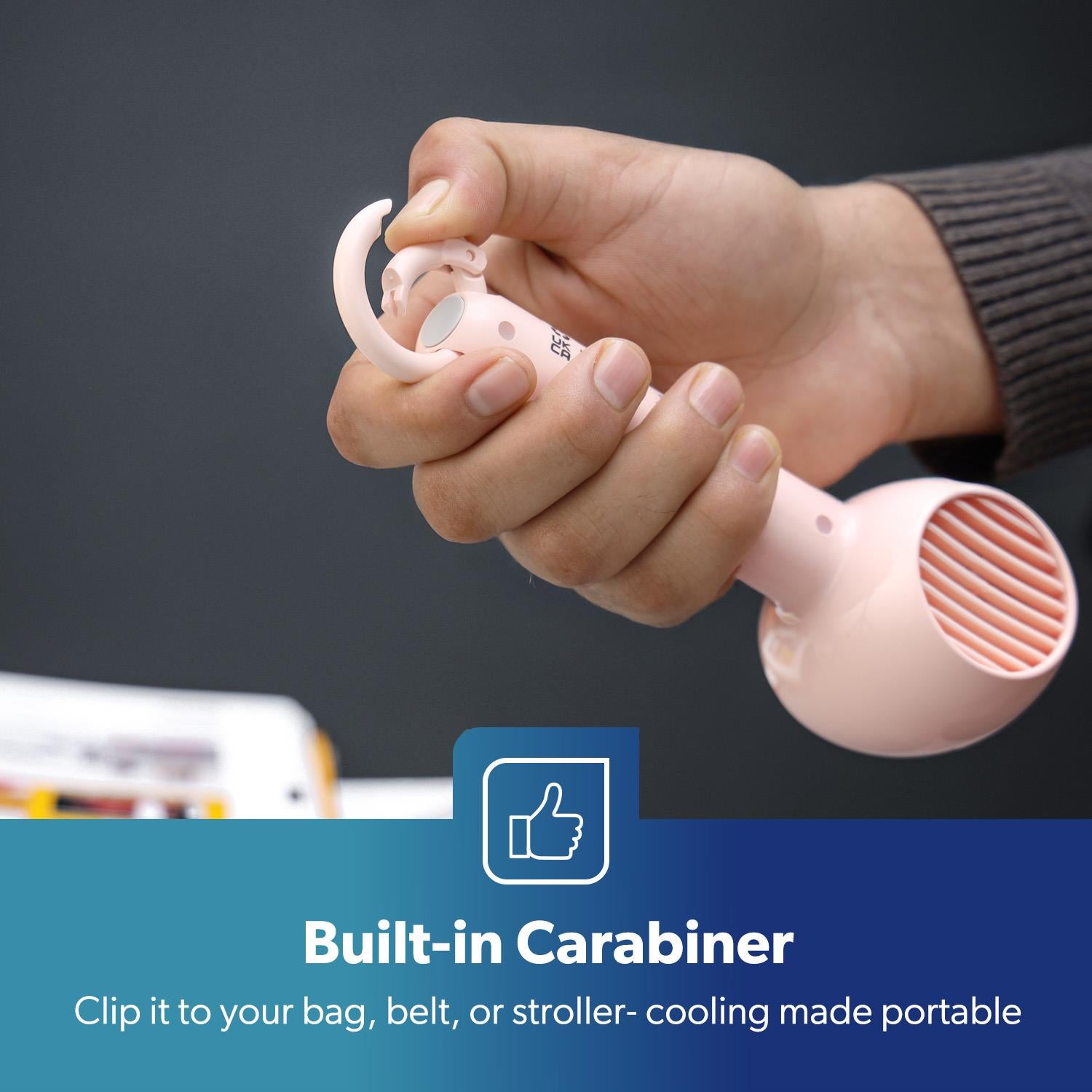 Pack Of 2 Jet Handheld USB Mini Fans