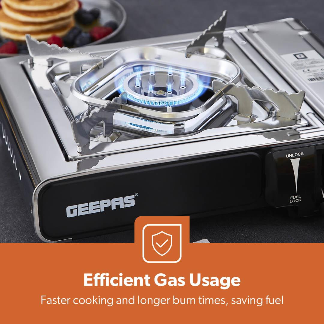 2-In-1 Single Camping Gas Stove With Carry Case