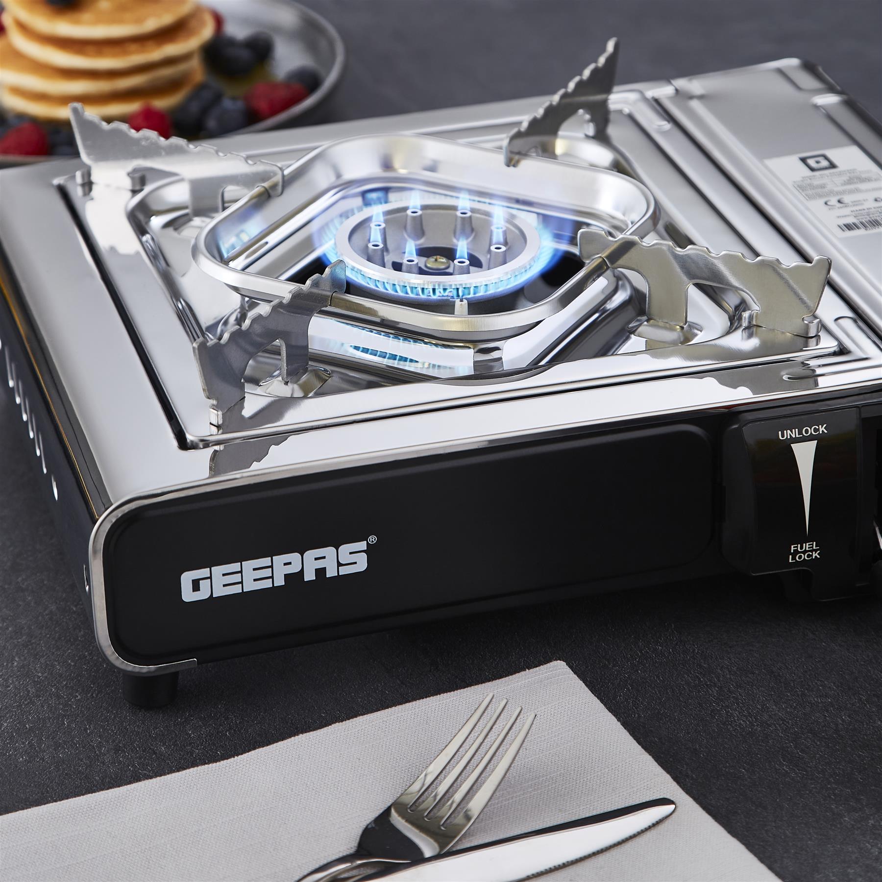 2-In-1 Single Camping Gas Stove With Carry Case