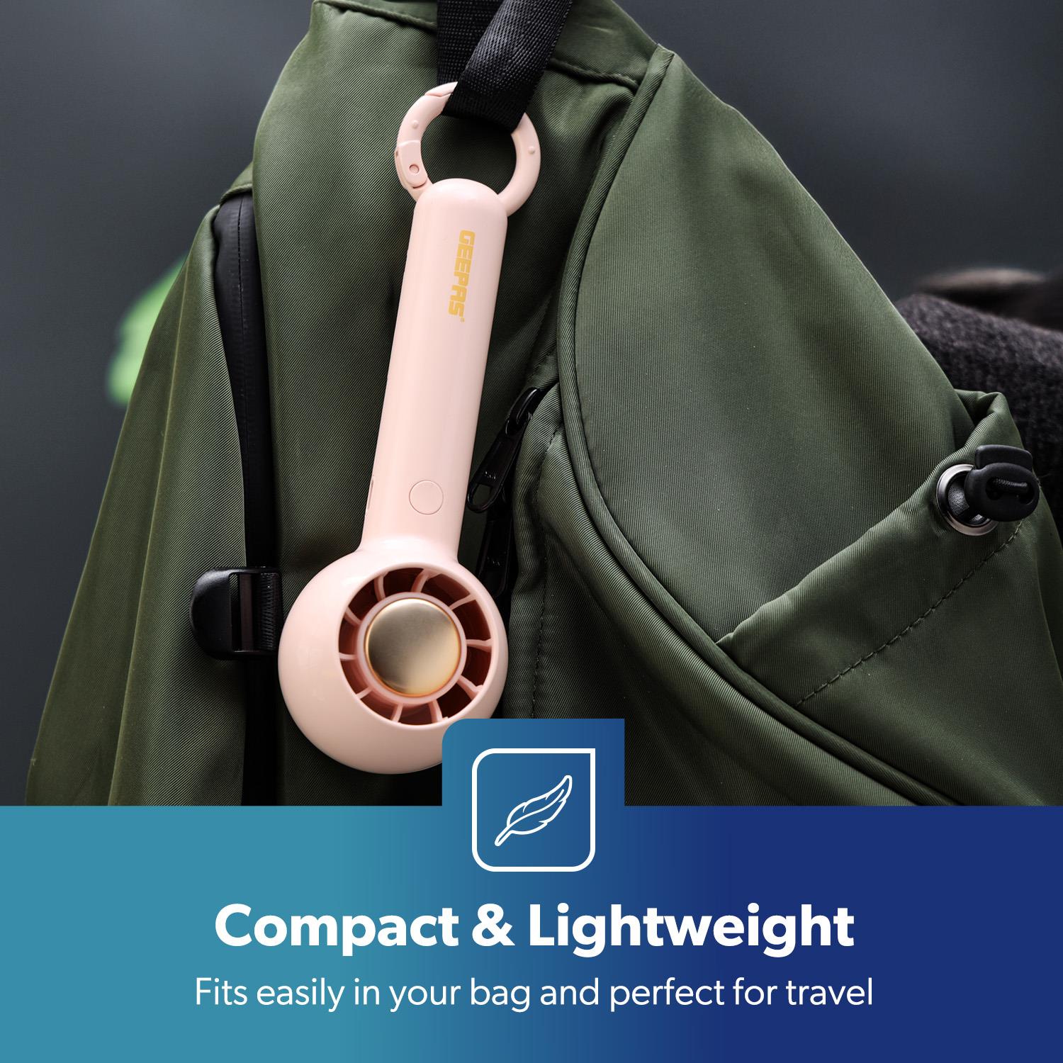 Pack Of 2 Jet Handheld USB Mini Fans