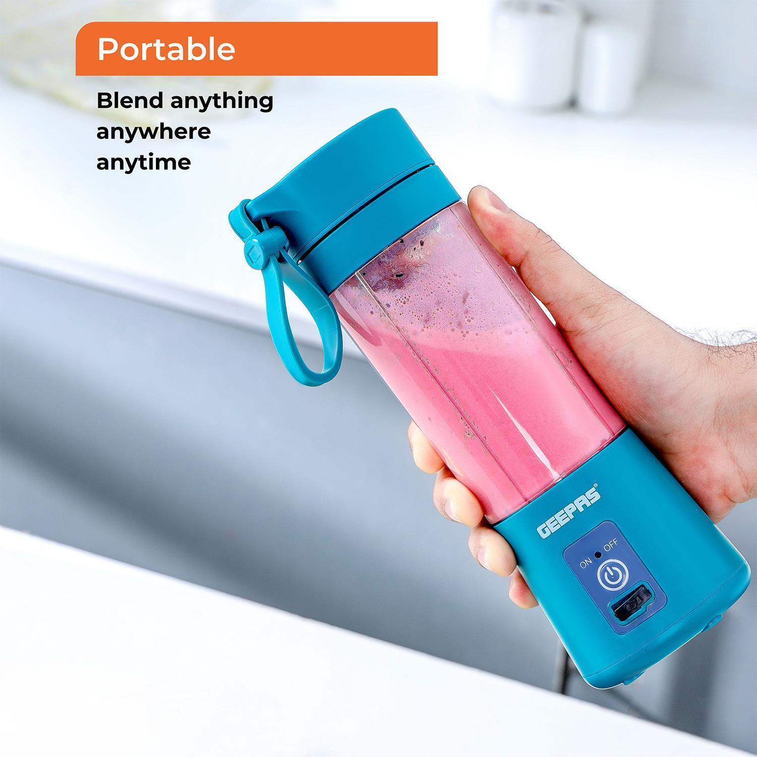 330ml Handheld Rechargeable Travel Blender (4 Colours)