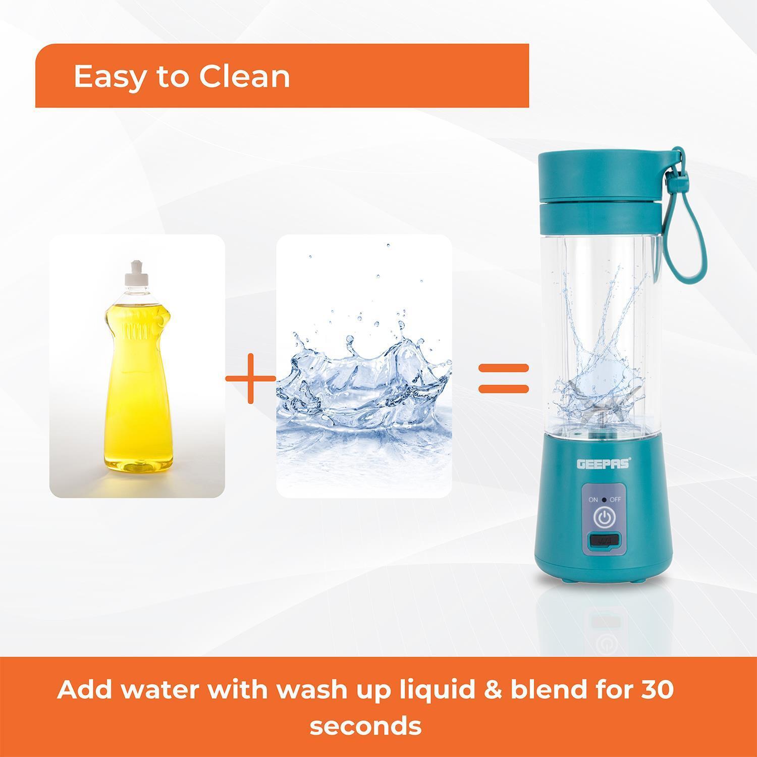 330ml Handheld Rechargeable Travel Blender (4 Colours)