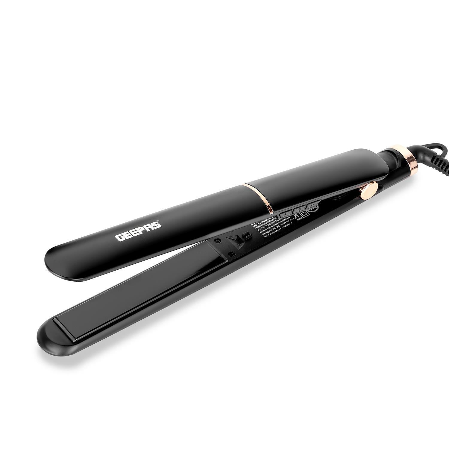 Ceramic Coated Black & Rose Gold Hair Straighteners