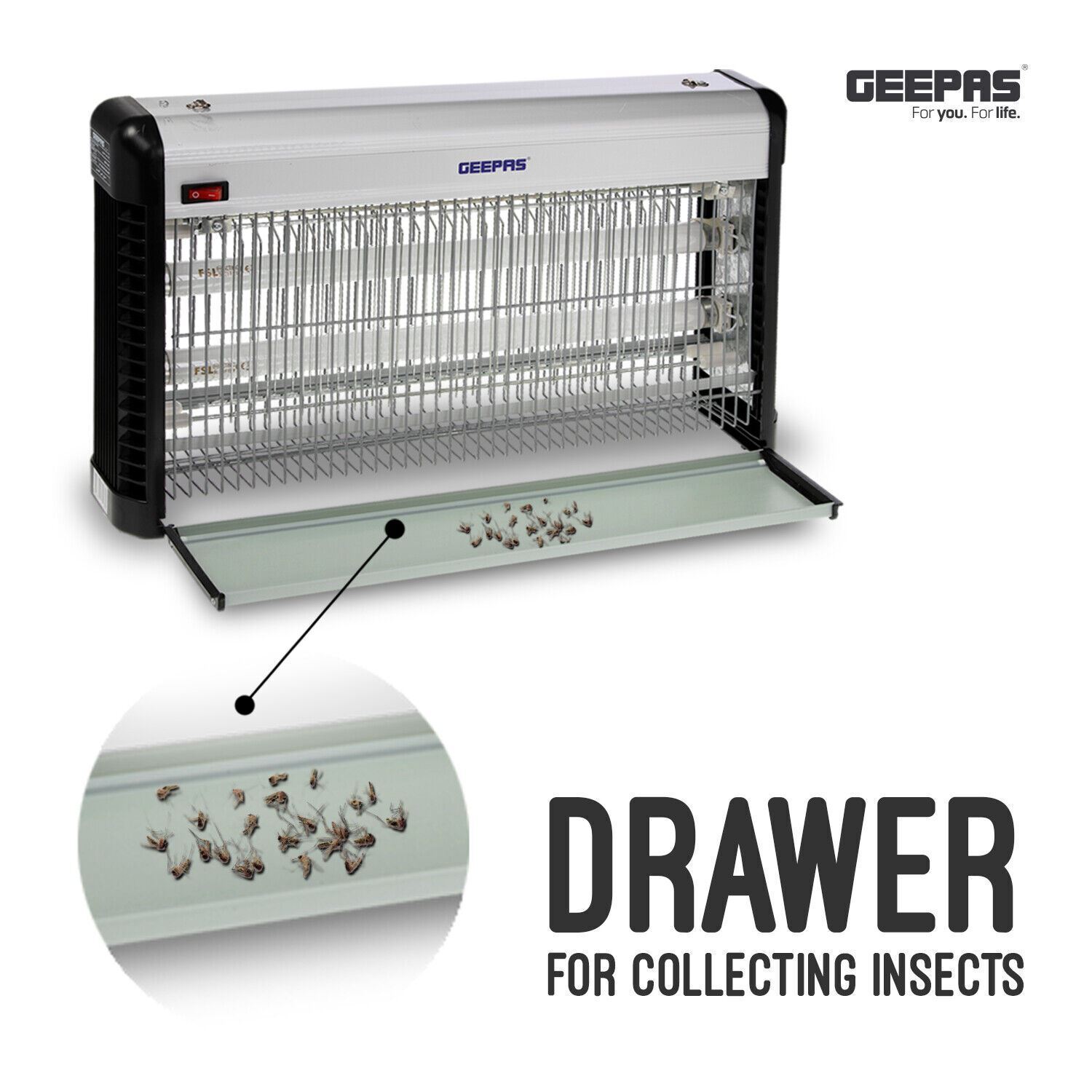Electric Insect Mosquito Fly Killer UV Indoor Pest Trap (16W-40W)