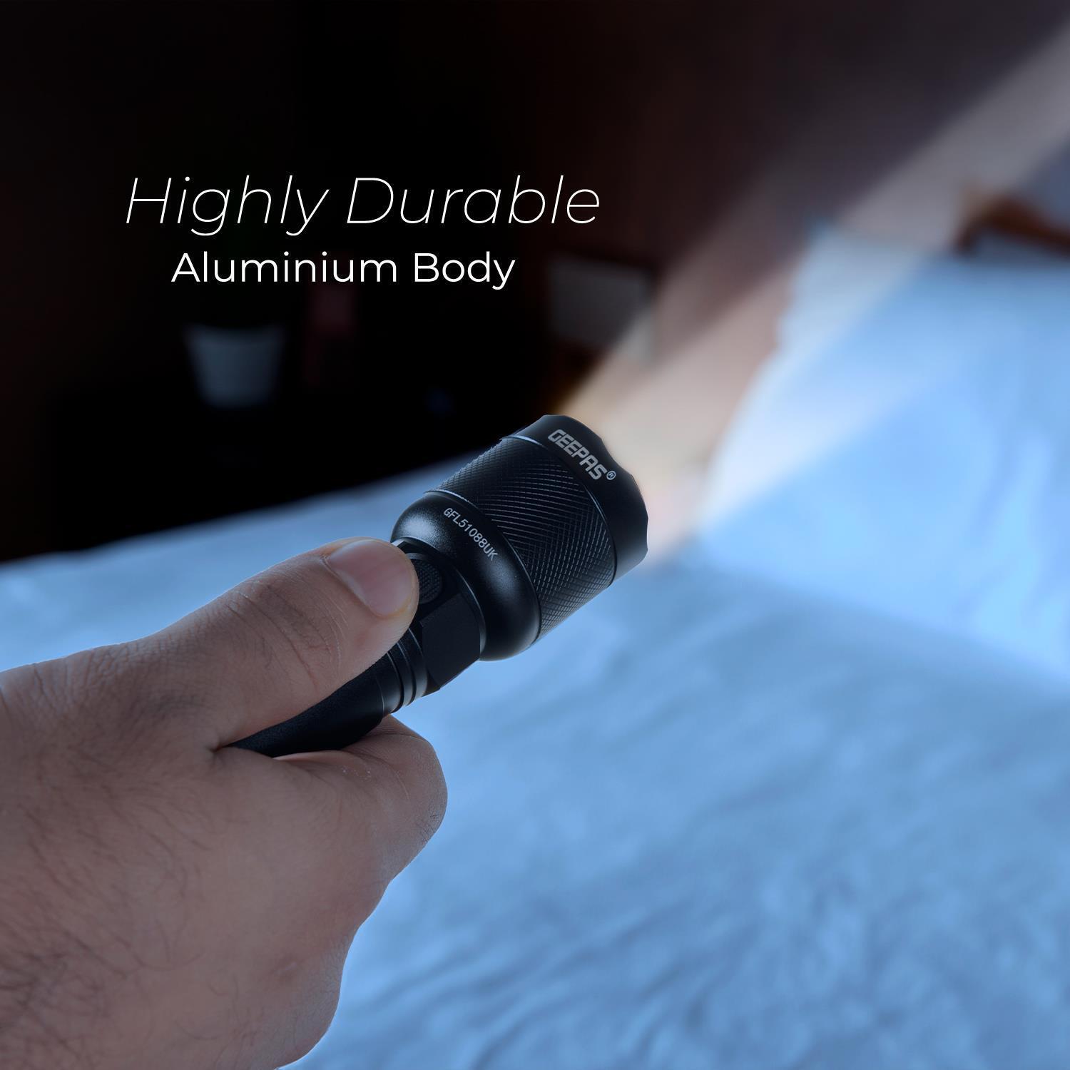 200M High Powered Weatherproof LED Flashlight