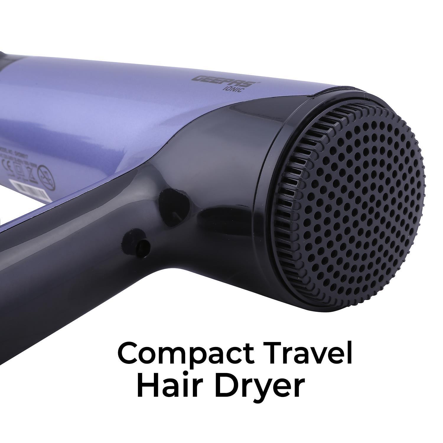 1800W Ionic Hair Dryer with Diffuser and Concentrator