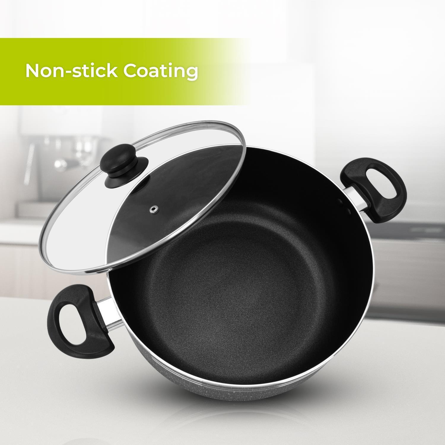 Non-Stick Casserole Dish Cooking Pot with Lid (24cm-32cm)