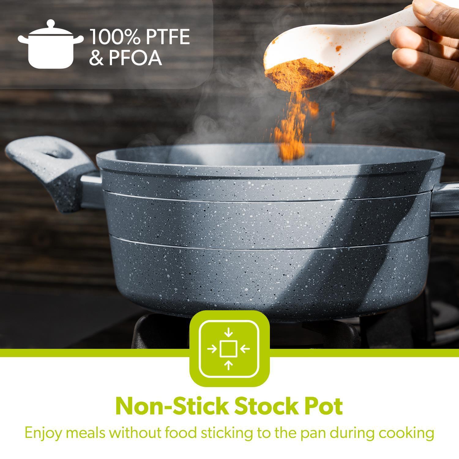 26cm Forged Aluminium Non-Stick Casserole Dish