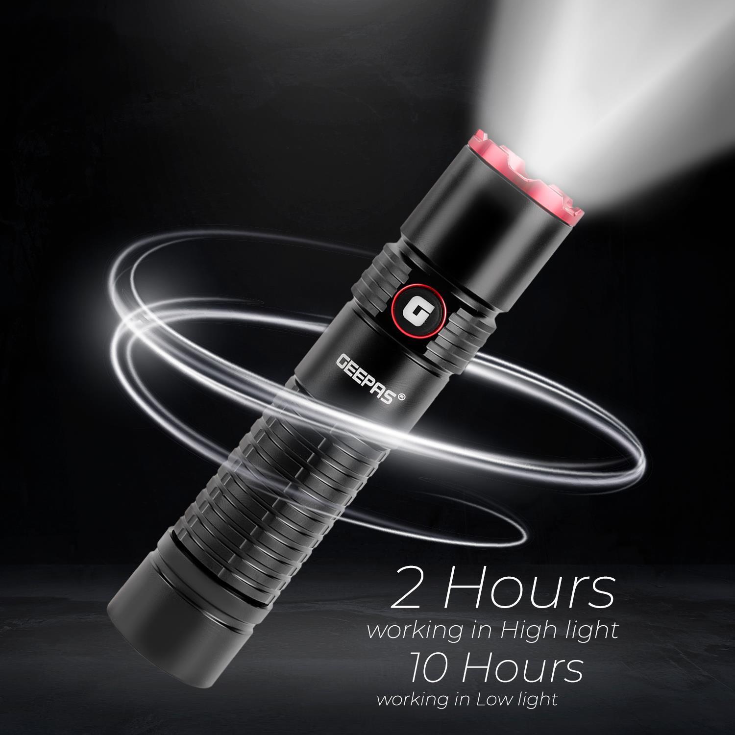 IPX5 Lightweight Aluminium High Power LED Flashlight