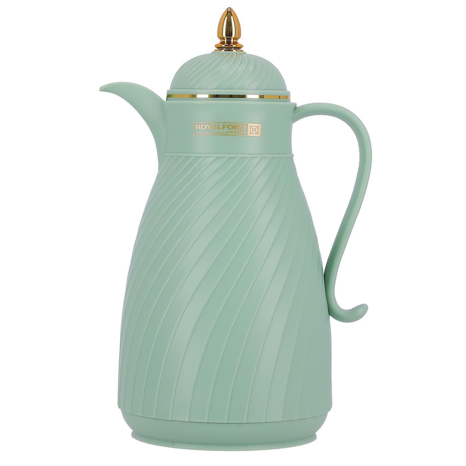 Green 1L Insulated Vacuum Flask Thermos Jug