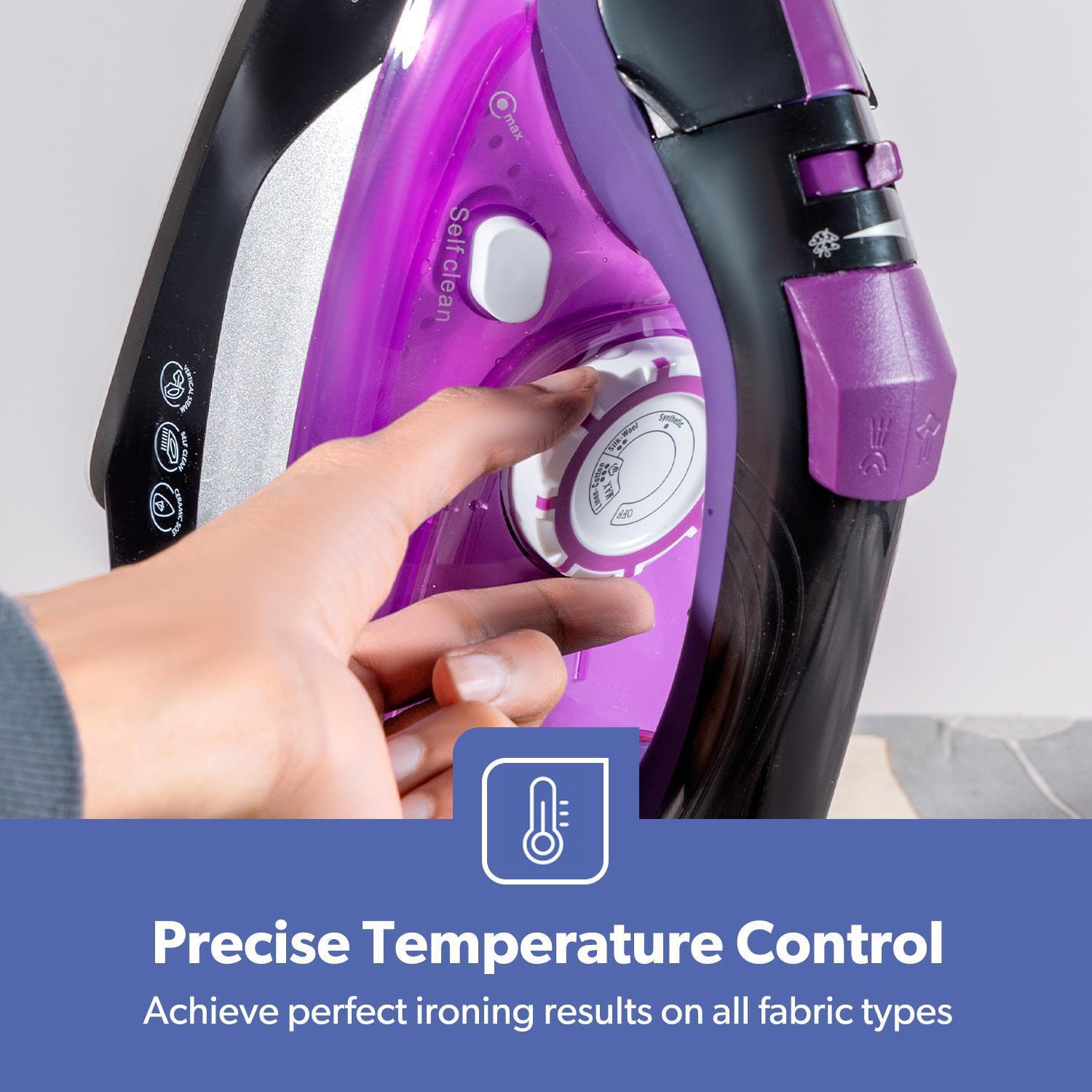 3000W 'Steam Plus' Ceramic Dry & Steam Iron