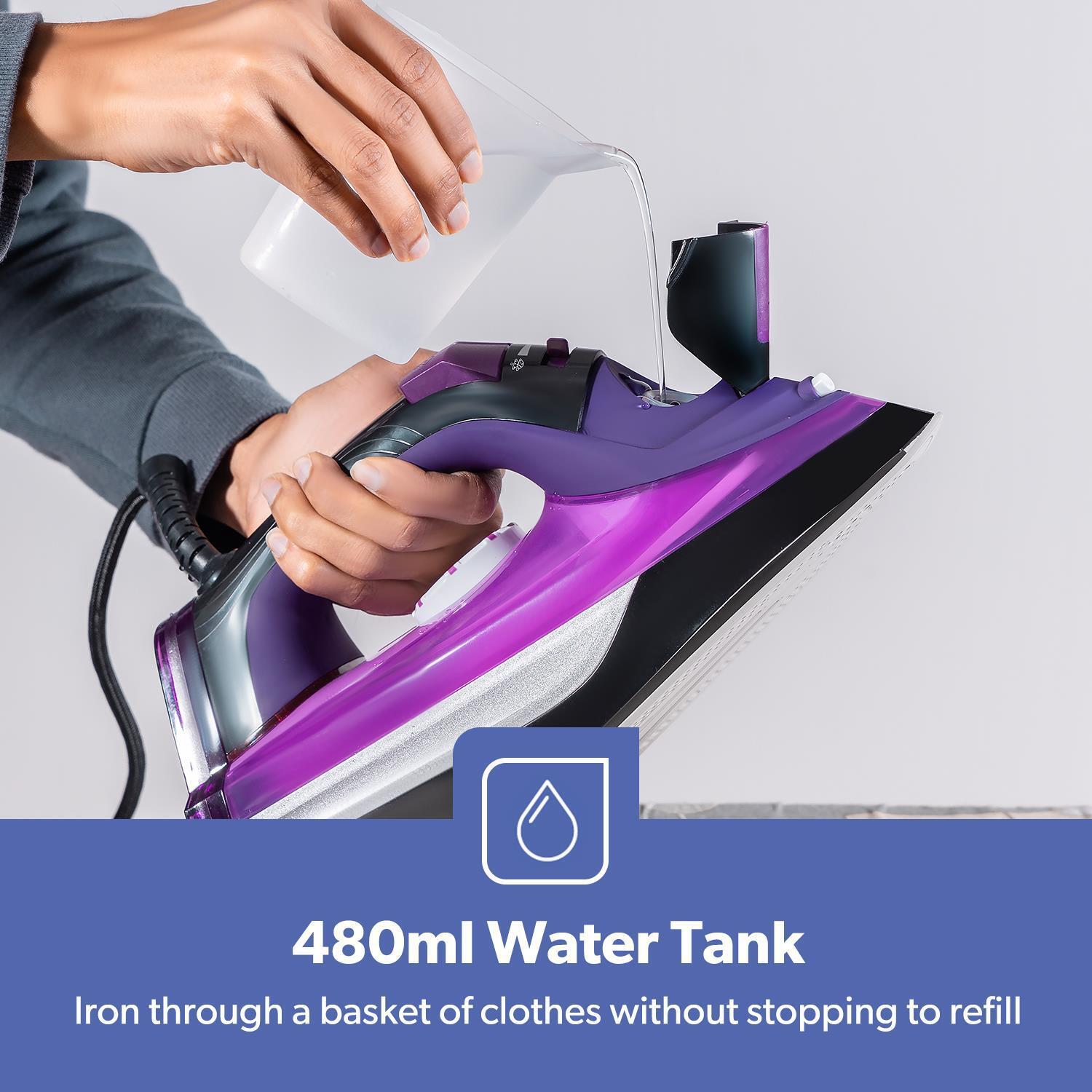 3000W 'Steam Plus' Ceramic Dry & Steam Iron
