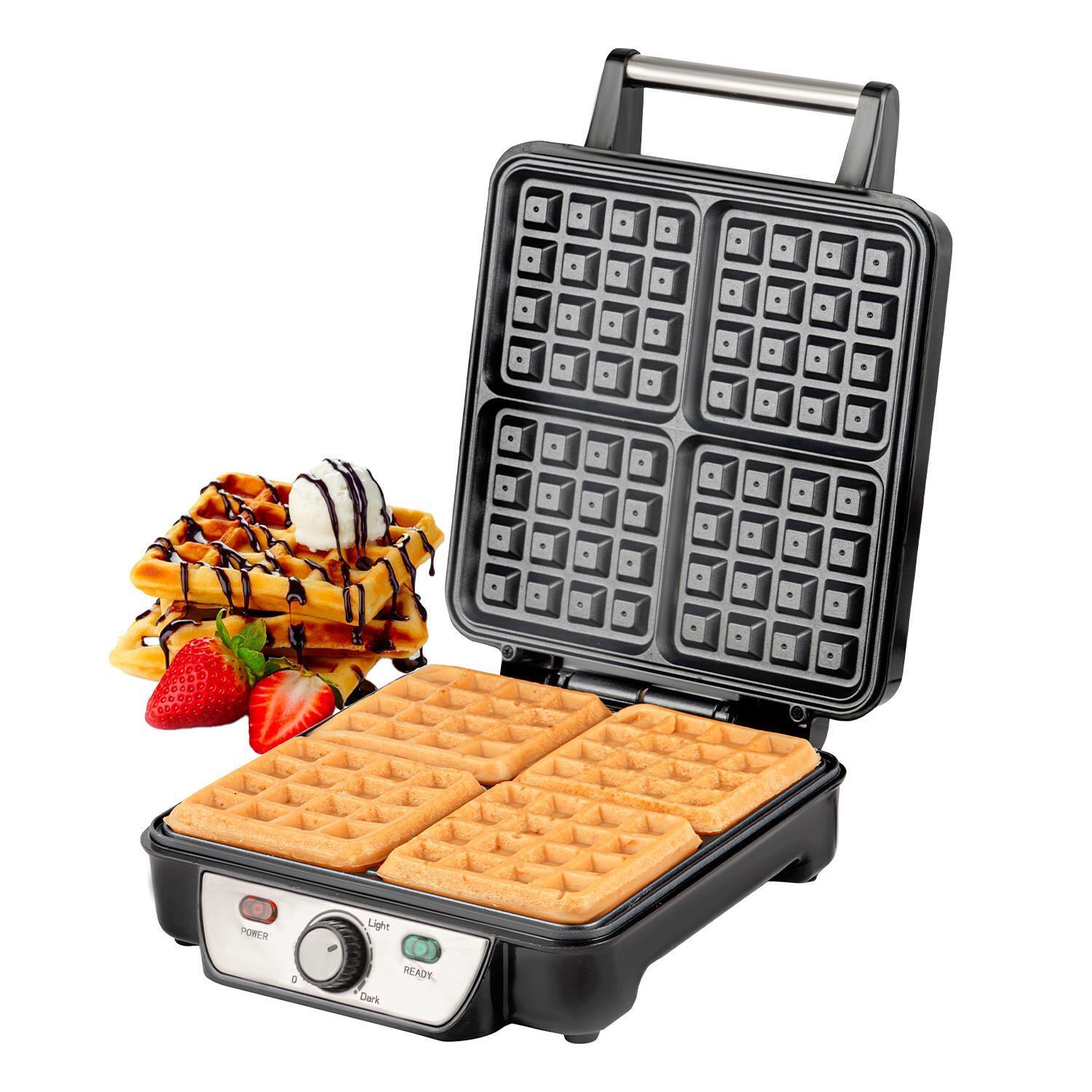 4-Slice Deep Fill Non-Stick Waffle Maker
