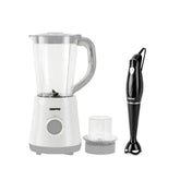 Grey and Black 2-In-1 Jug Blender & Hand Blender Combo