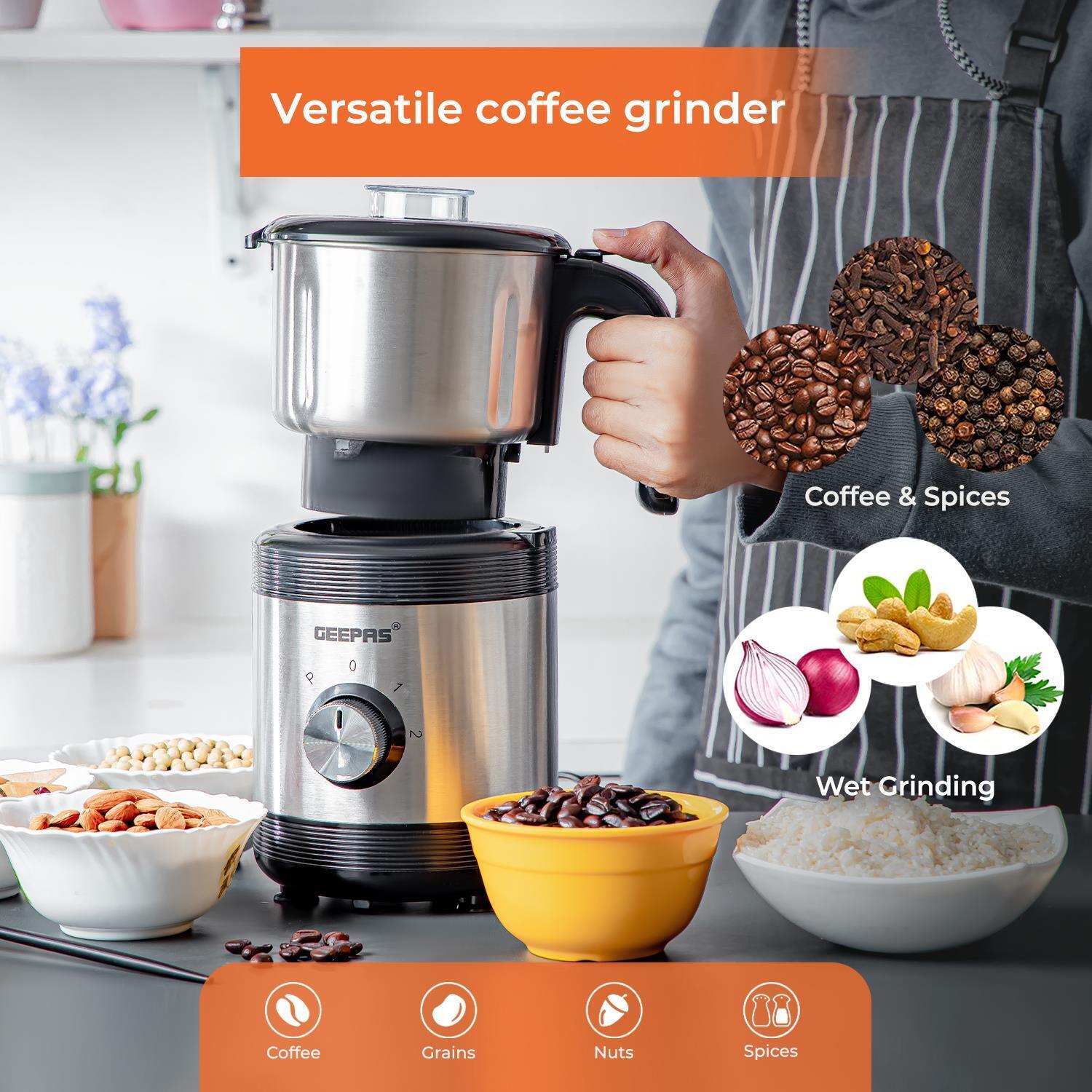 20-Bar Espresso Cappuccino Coffee Machine & Coffee Grinder Set
