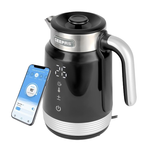 1.7L Smart Stainless-Steel Digital Kettle Alexa Google Voice 2200W