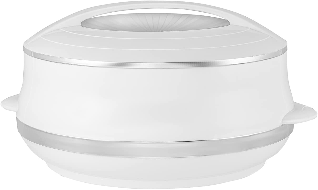 Royalford White Insulated Casserole Serving Dish 6L Casserole Dishes