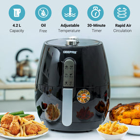Air Fryer 1500W Geepas | For you. For life. 