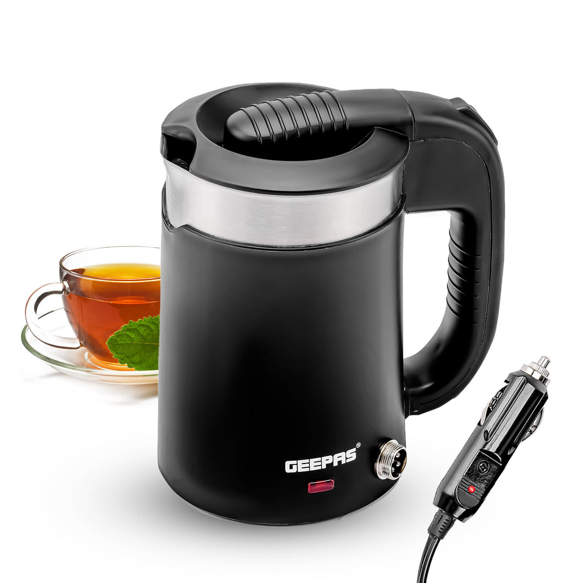 2-In-1 Double Layer Electric Travel Kettle 12V